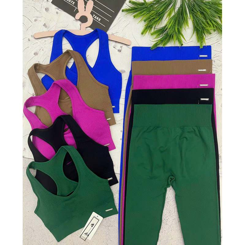 Set dài thun nữ Naqi gân 537 gym,thể thao,yoga