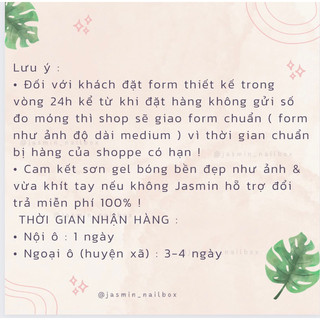 Nailbox thiết kế sơn trơn tone đỏ