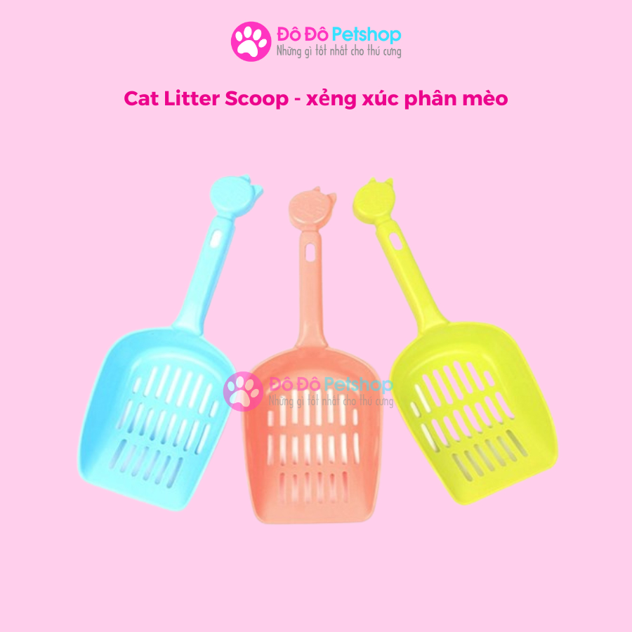 Cat Litter Scoop - xẻng xúc phân mèo