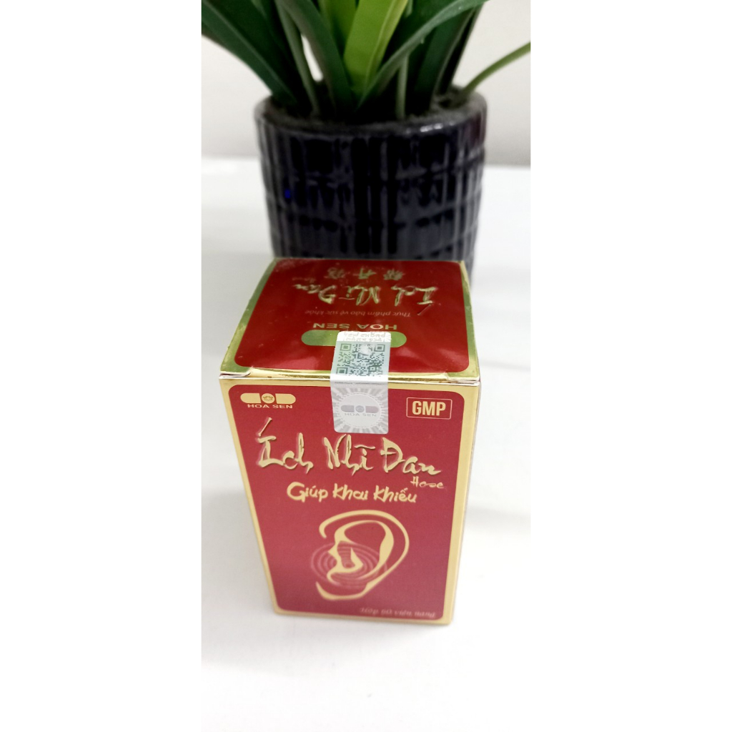 Viên uống ích Nhĩ Đan - giúp giảm ù tai , tăng cường thính lực ,  nghe không rõ, điếc và nặng tai,  bồi bổ khí huyết.