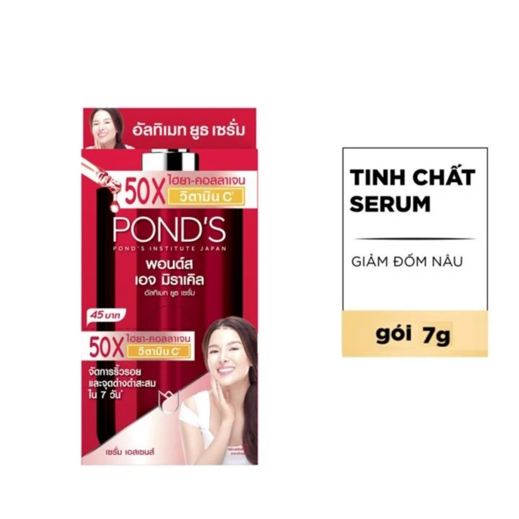 HỘP 6 Gói Tinh Chất Pond's Ngăn Ngừa Lão Hóa 7g/gói