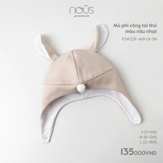   NOUS  Mũ Cho Bé Mũ Phi Công Nous Premium 