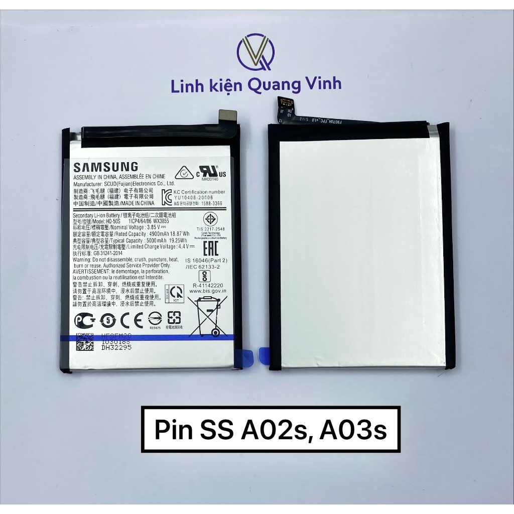 Pin SS A02s, A03s, A03