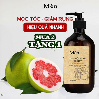 Dầu gội bưởi bồ kết dừa giảm rụng tóc mọc tóc hiệu quả Mèn - Dầu gội bưởi