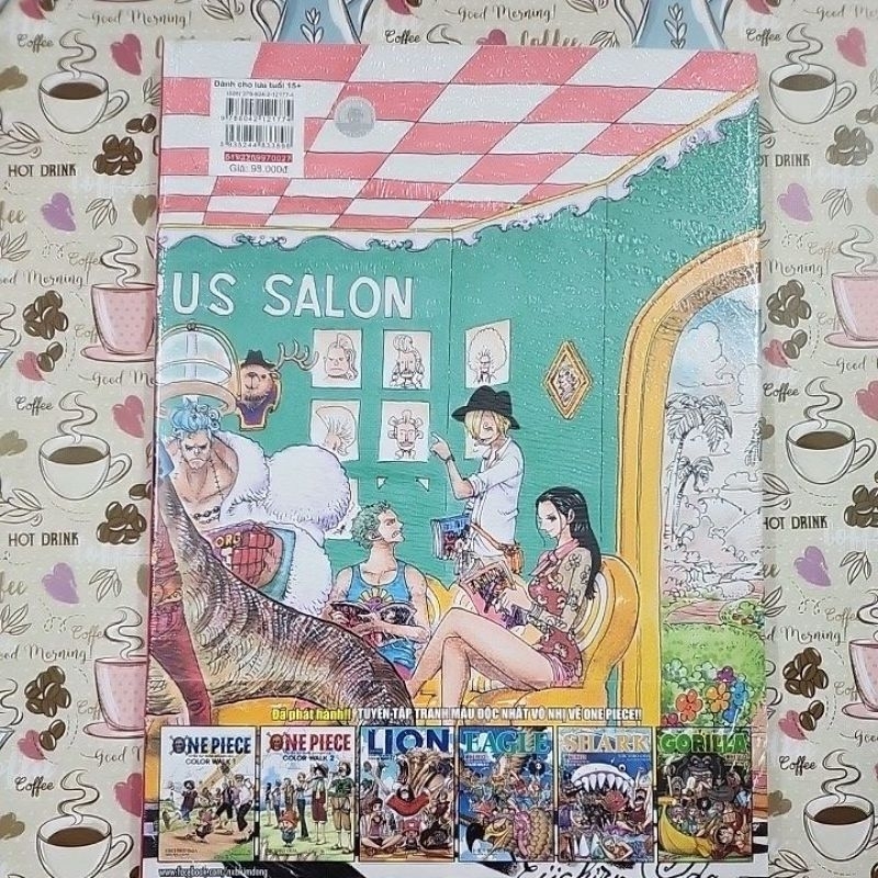 One Piece Color Walk 7 nguyên seal