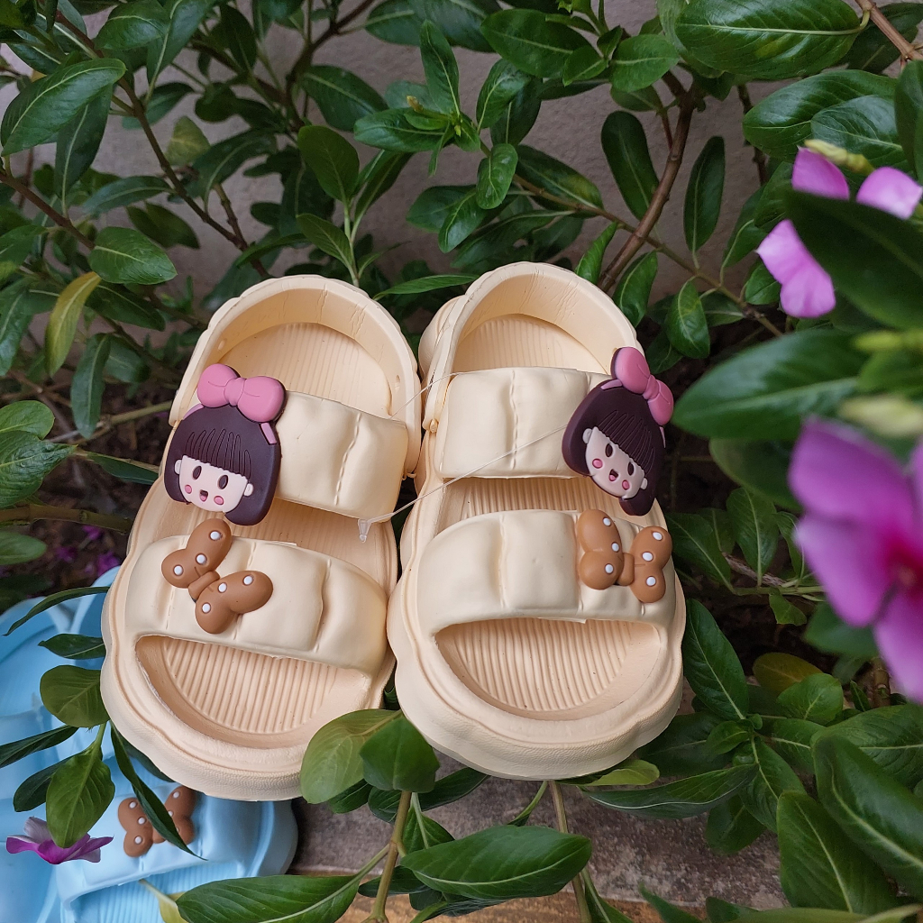 Dép Eva Sandanl, Quai Hậu Cho bé Stick Ngẫu Nhiên Siêu Nhẹ Xinh Xắn MS3902