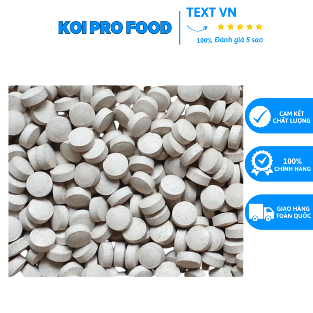 1 Viên Vi Sinh Dạng Viên Nén- Vi Sinh Làm Trong Nước Bể Cá - Cám Cá Koi Pro