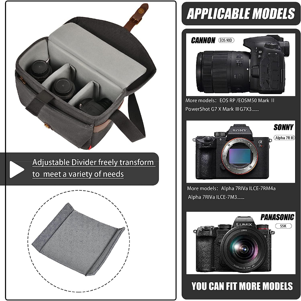 Túi Đeo Chéo Đựng Máy Ảnh Cwatcun