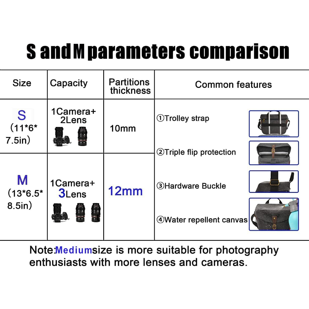 Túi Đeo Chéo Đựng Máy Ảnh Cwatcun