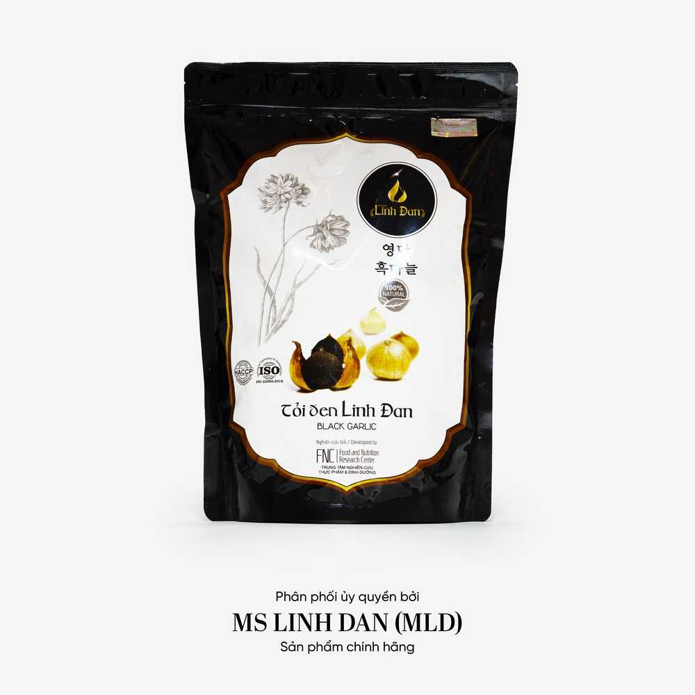 Tỏi đen cô đơn Linh Đan 90 ngày xuất khẩu Nhật giàu dinh dưỡng giảm cân dưỡng da giảm mụn tốt cho gan và tiêu hóa