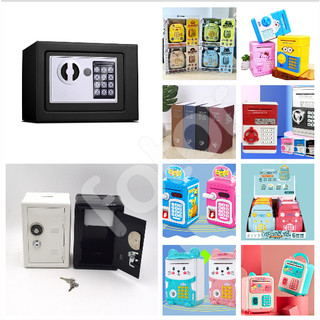 [FREESHIP] KÉT SẮT MINI CH-0431 - QUYỂN SÁCH - 17E, 20E - HOẠT HÌNH MỞ KHÓA BẰNG MÃ SỐ, VÂN TAY