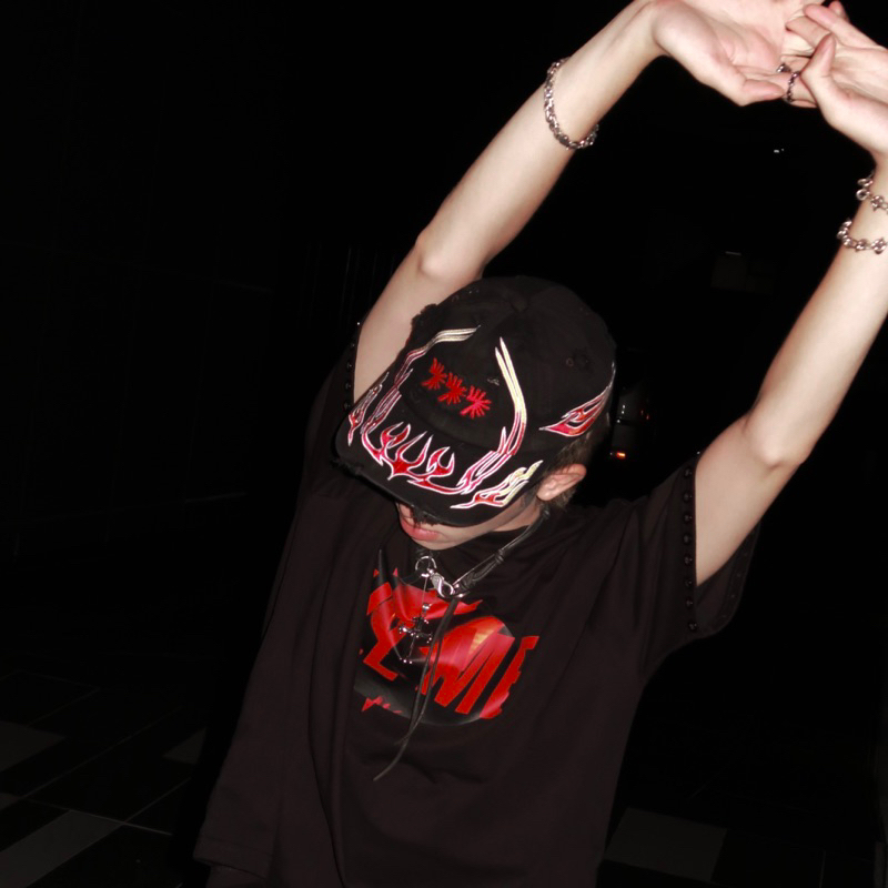 Mũ Nón Lưỡi Trai FRAGILE CAP 777 Chất liệu : Denim Color : Black One Size Fit All