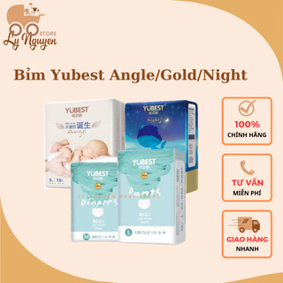 Bỉm dán/quần YUBEST ANGLE/ NIGHT/ GOLD chính hãng S90/M84/L78/XL72/XXL66/XXXL66