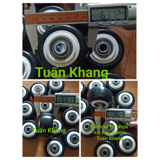 Bánh xe đẩy đường kính 63mm-Banhxetuankhang
