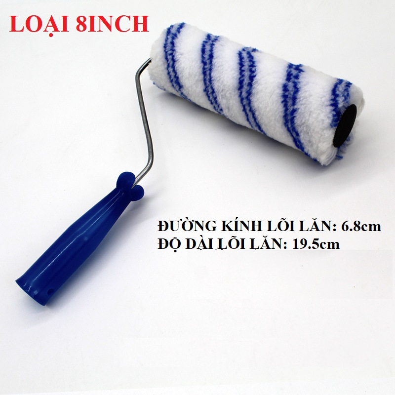 Dụng cụ lăn sơn, con lăn sơn lu lăn sơn bông dầy mịn đẹp nhiều size