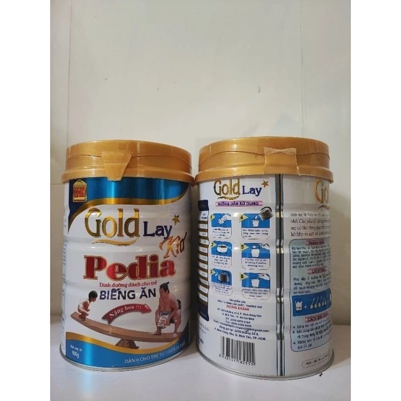 2 lon goldlay pedia kid 900g