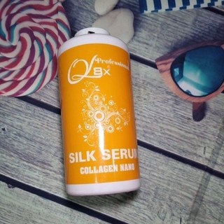 Collagen tươi phủ lụa pha hóa chất uốn ép duỗi nhuộm Ql8x