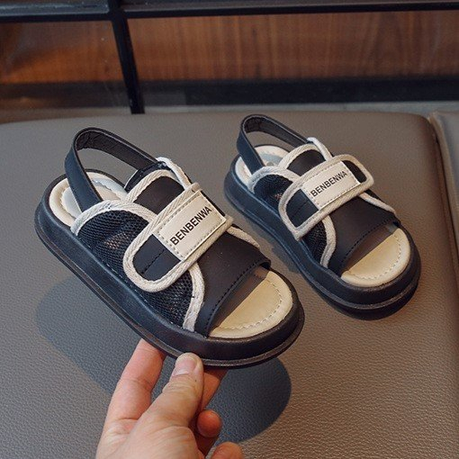 Dép sandal BBW763 học sinh HOT Quảng Châu cao cấp cho bé trai bé gái từ 3 tuổi đến 15 tuổi