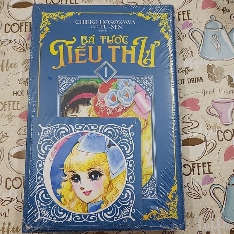 Bá tước tiểu thư tập 1 nguyên seal kèm lót ly