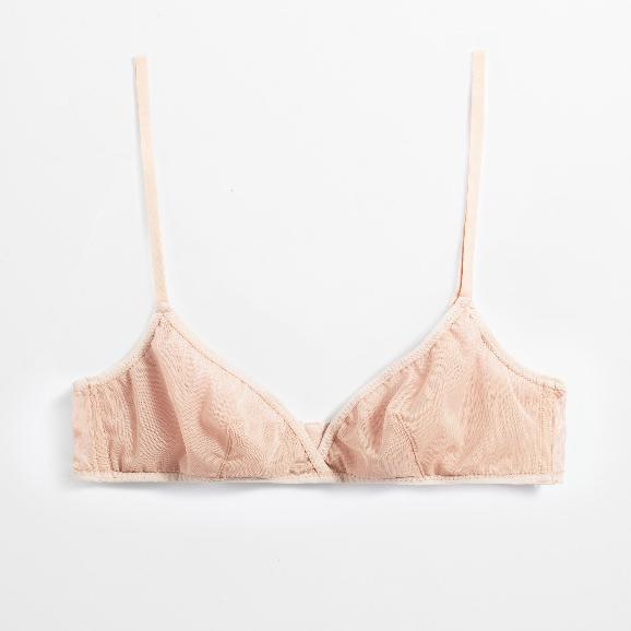 Áo Lót Nữ Evelyn sheer nude 2 lớp - Lacethelabel