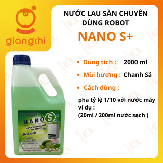 Nước lau sàn chuyên dụng dành riêng cho Robot hút bụi lau nhà EC0VACS DEBOT/XIA0MI/DREAMEE/MIJIA