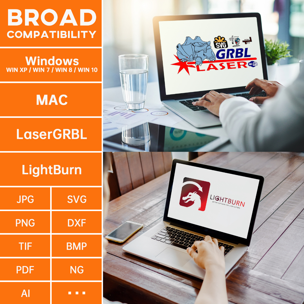 Máy khắc laser mini 410*420mm，máy khắc laser kim loại SCULPFUN S9 90W -Lấy nét laser siêu mịn 0.06mm