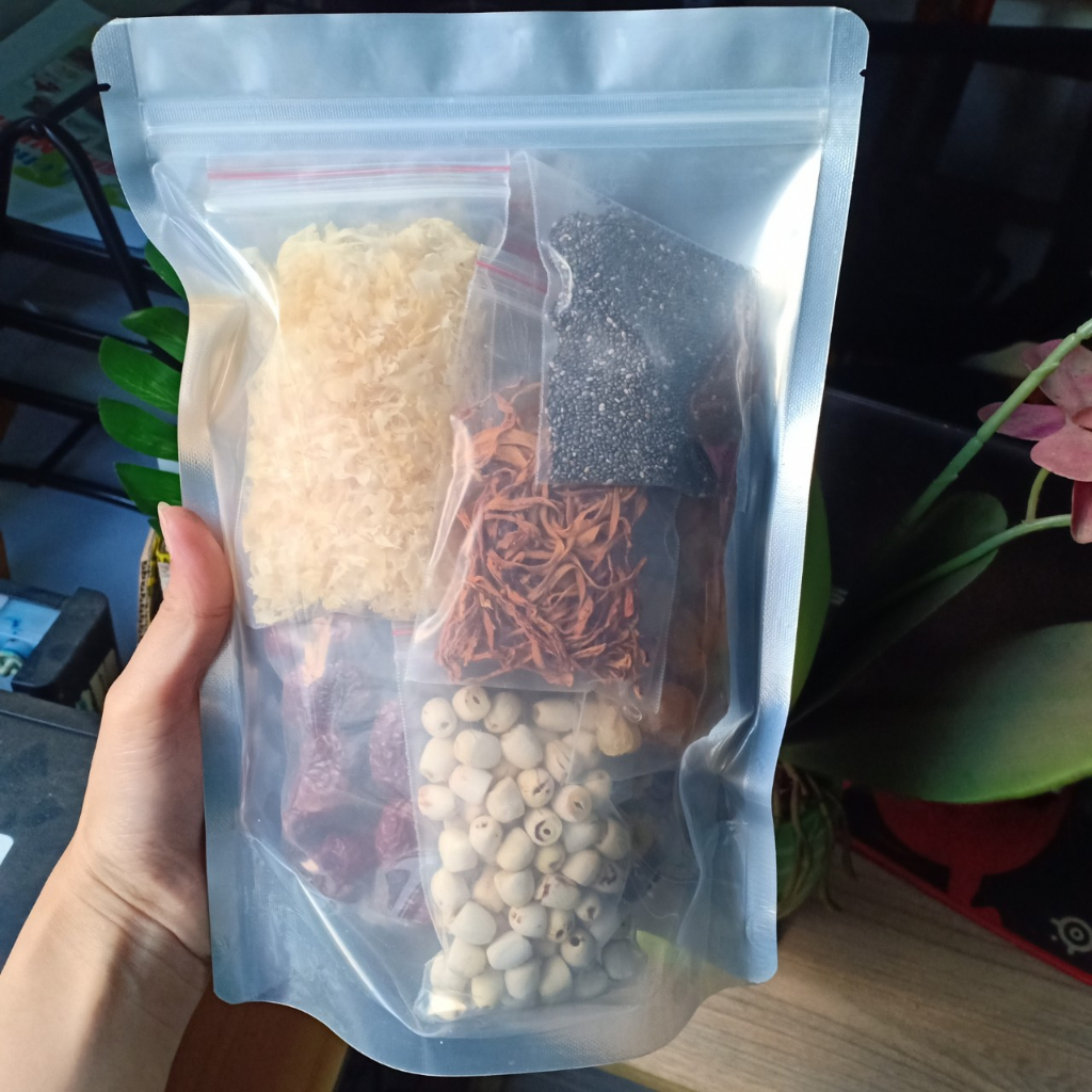 Sét 600g Chè Tuyết Yến Dưỡng Nhan 13 vị nấu 25-30 chén