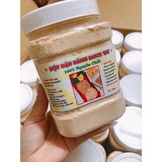 HỦ 500gr BỘT ĐẬU NÀNH  RANG TAY NGON THƠM