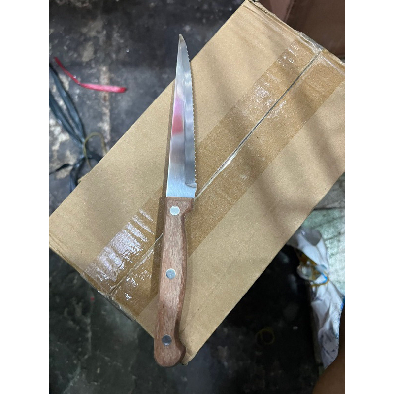 Dao cắt bánh mì răng cưa cán gỗ