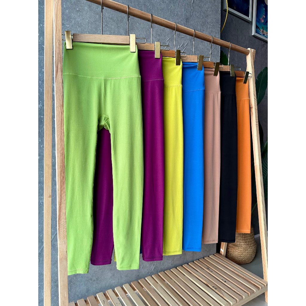 Quần Tập Gym LuLu-Yoga FREESIZE hàng Quảng Châu cao cấp vải Lycra co giãn 4 chiều