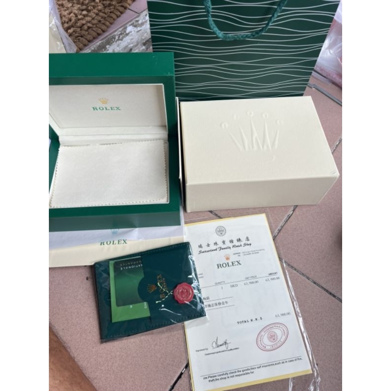 Hộp đồng hồ Rolex (không đồng hồ)