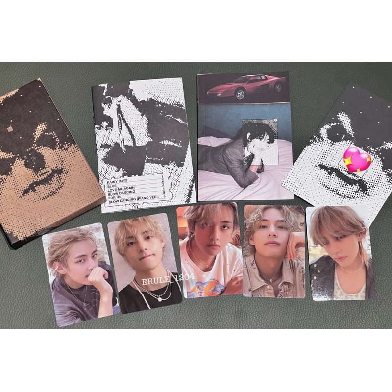 ALBUM LAYOVER- V BTS BỘ ẢNH CHÍNH HÃNG