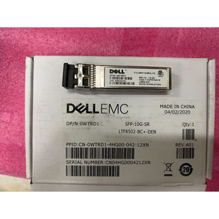Module quang dell emc 10g sfp+ sr transceiver - sfp-10g-sr, ftlx8571d3bcl-fc, wtrd1