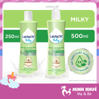 Sữa tắm gội trẻ em Lactacyd Milky 500ml/ 250ml