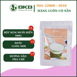 Bột Topping kem muối biển gói 500gr