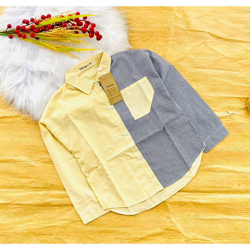 🥰 Áo sơ mi Kate bé gái 27-50kg