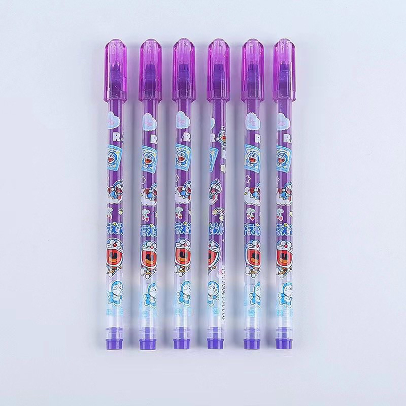 Bút Gel Nước TfORU Doreamon - Mực tím