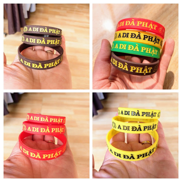 Vòng Tay A Di Đà Phật- Vòng dành cho người lớn- Giá Gieo Duyên- Màu Ngẫu nhiên