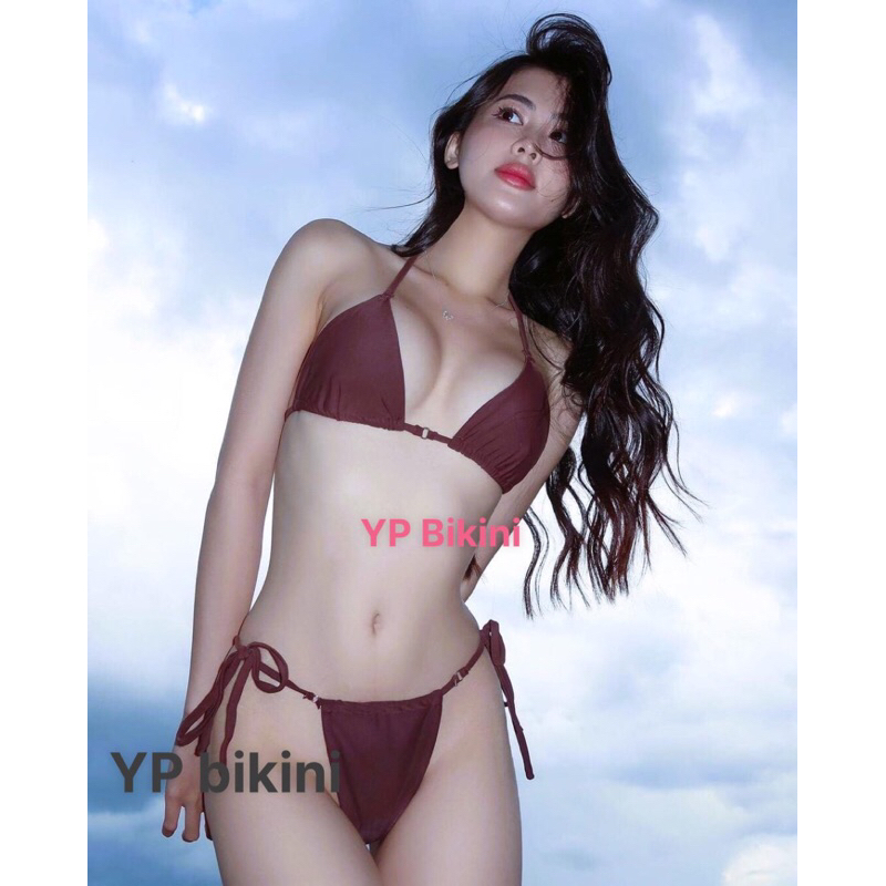 BIKINI 3 mảnh màu đen . đính khoen nhỏ hot. HÌNH THẬT