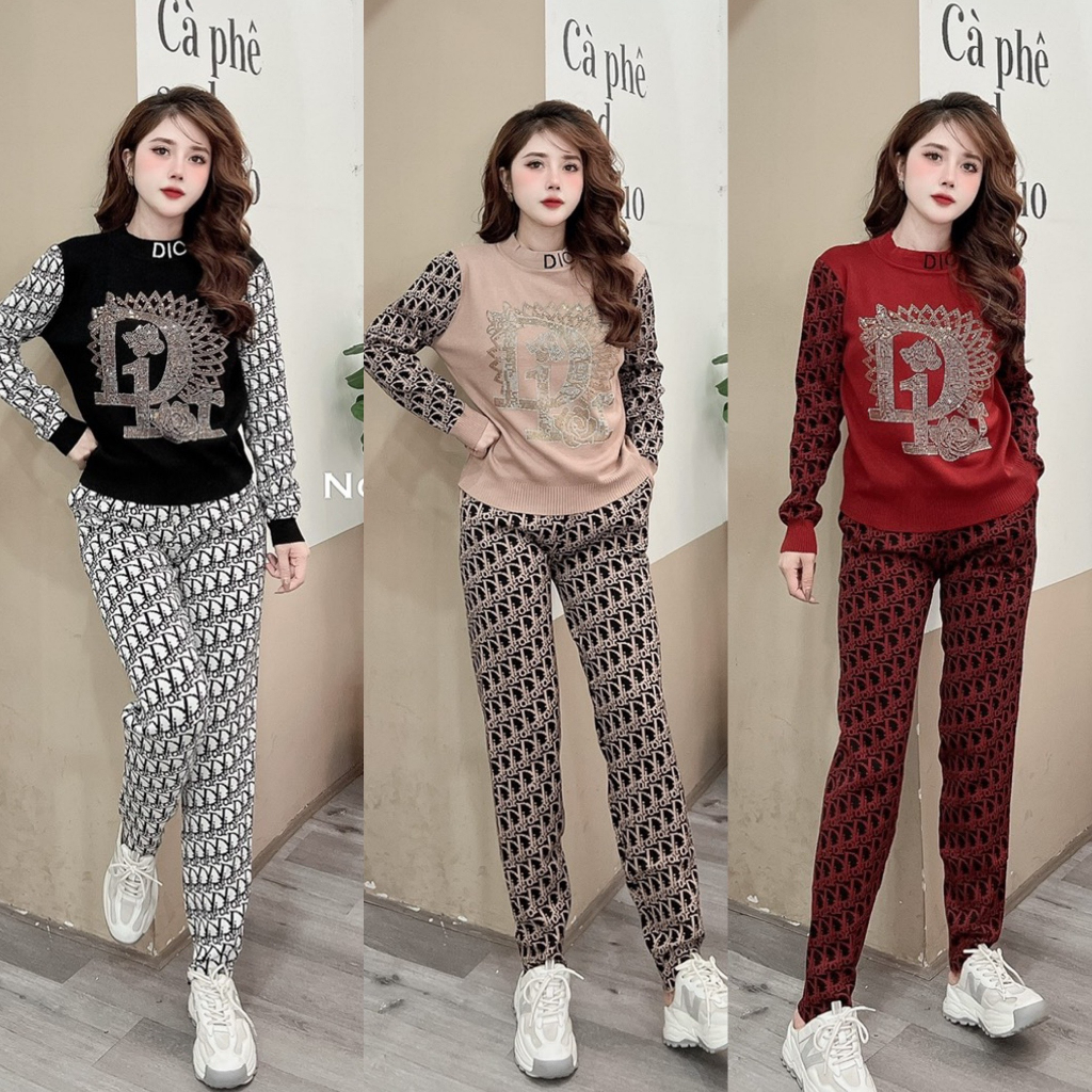 Set bộ len D.O đá hàng QC