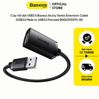Cáp nối dài USB3.0 Baseus AirJoy Series Extension Cable (USB3.0 Male to USB3.0 Female) B00631103111-00