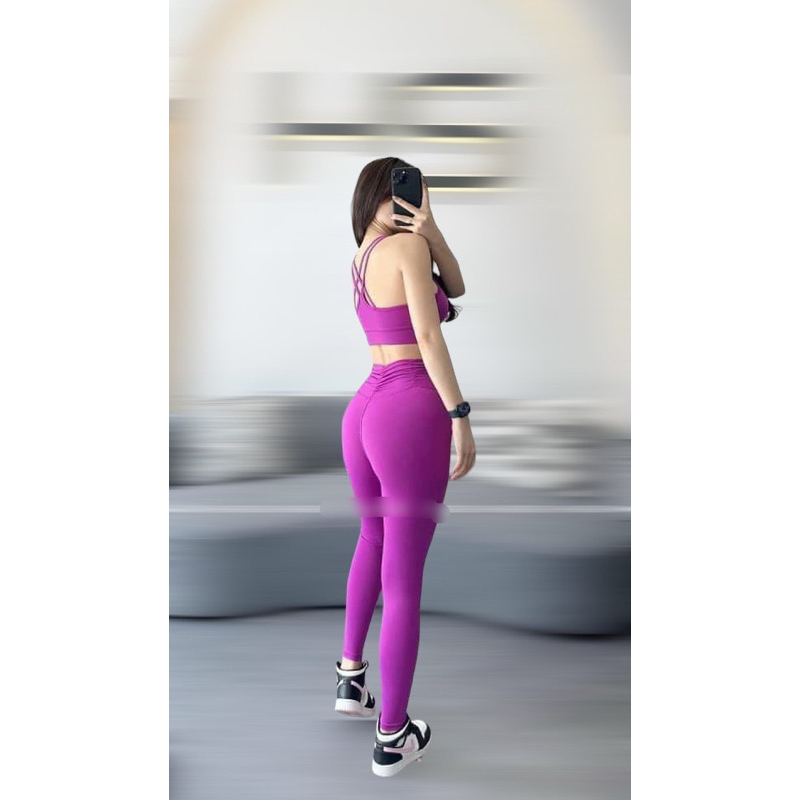 Set dài thun lạnh dây nhún cao cấp gym,thể thao,yoga