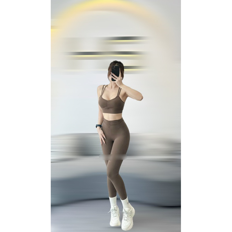 Set dài thun lạnh dây nhún cao cấp gym,thể thao,yoga