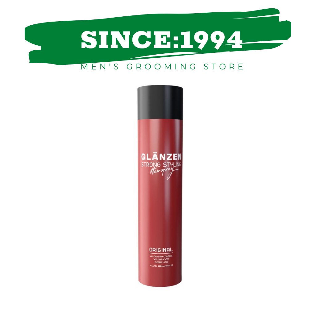 Gôm xịt tóc giữ nếp Glanzen 380ml - Chính Hãng