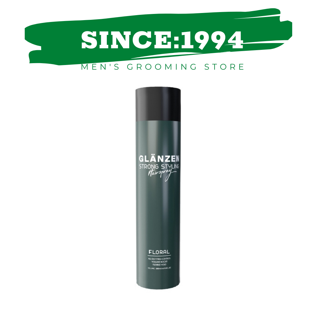 Gôm xịt tóc giữ nếp Glanzen 380ml - Chính Hãng