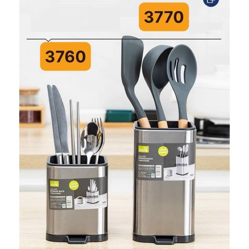 Ống cắm đũa inox để bàn siêu sang 3760/ 3770