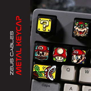 Nút keycap lẻ bằng kim loại cho bàn phím cơ | keycap kim loại blank 1u