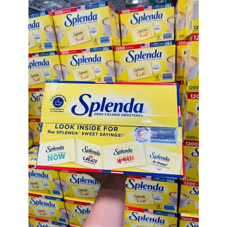 Sét 50 gói đường Splenda cho người ăn kiêng, tiểu đường