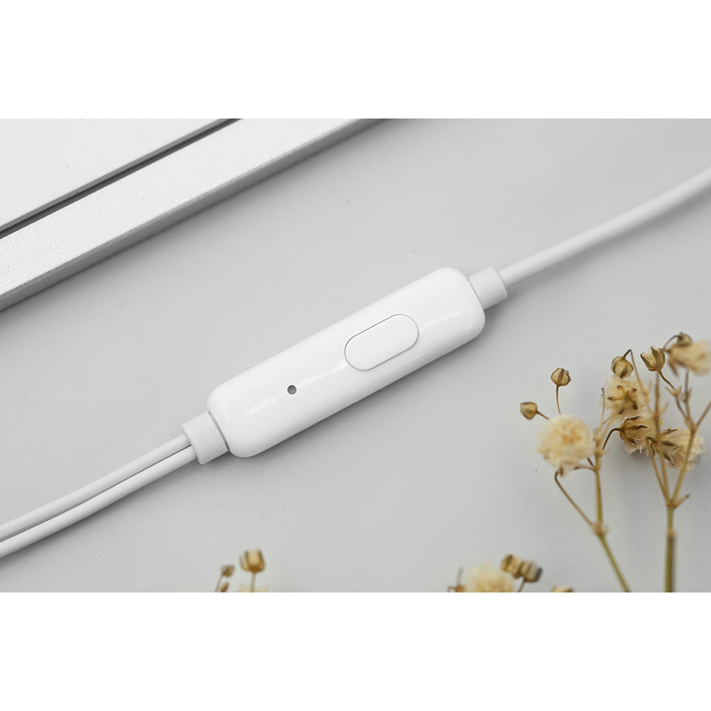 Tai nghe có dây Jack 3,5mm có micro nhét tai Gaming chống ồn giá rẻ chính hãng MORE bảo hành 30 ngày DX03
