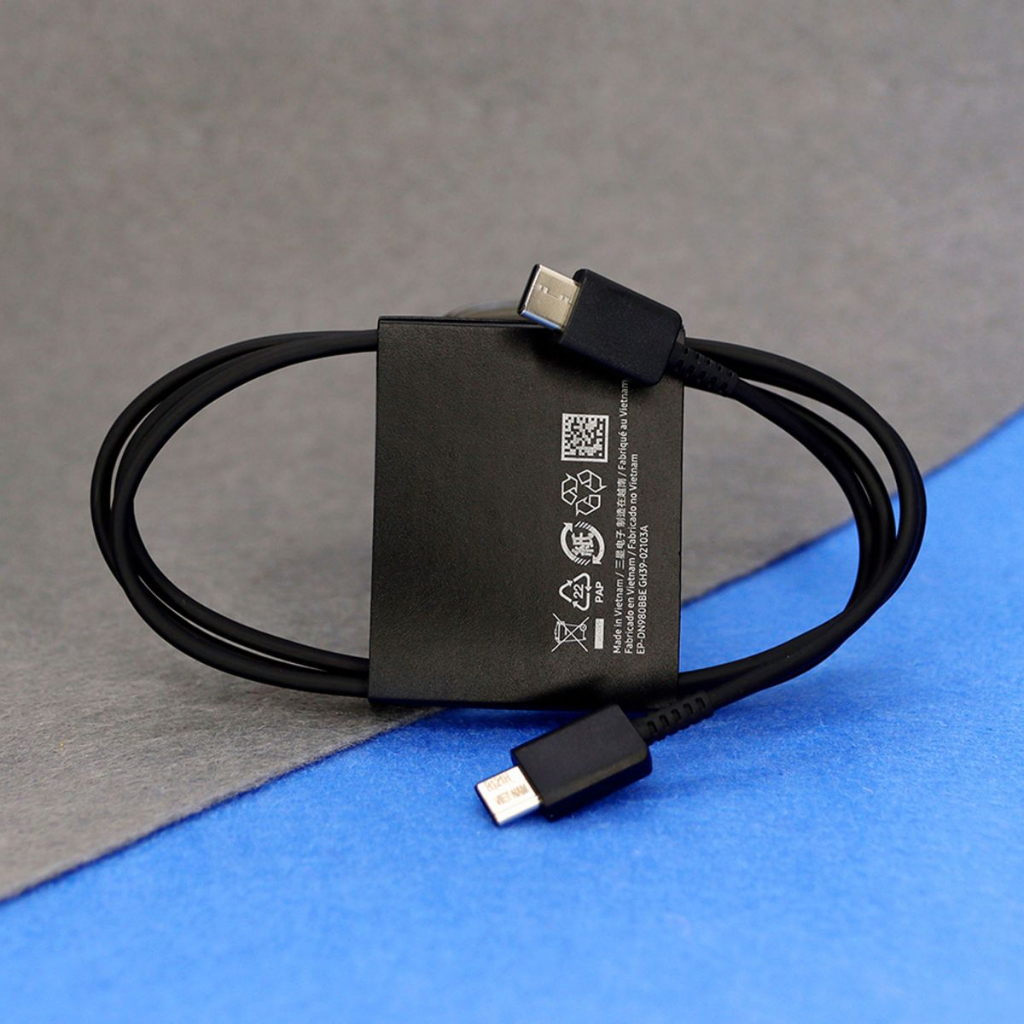 Cáp sạc nhanh Samsung 25w Dây sạc nhanh Samsung Type C to Type C màu đen trắng MORE bảo hành 6 tháng chính hãng